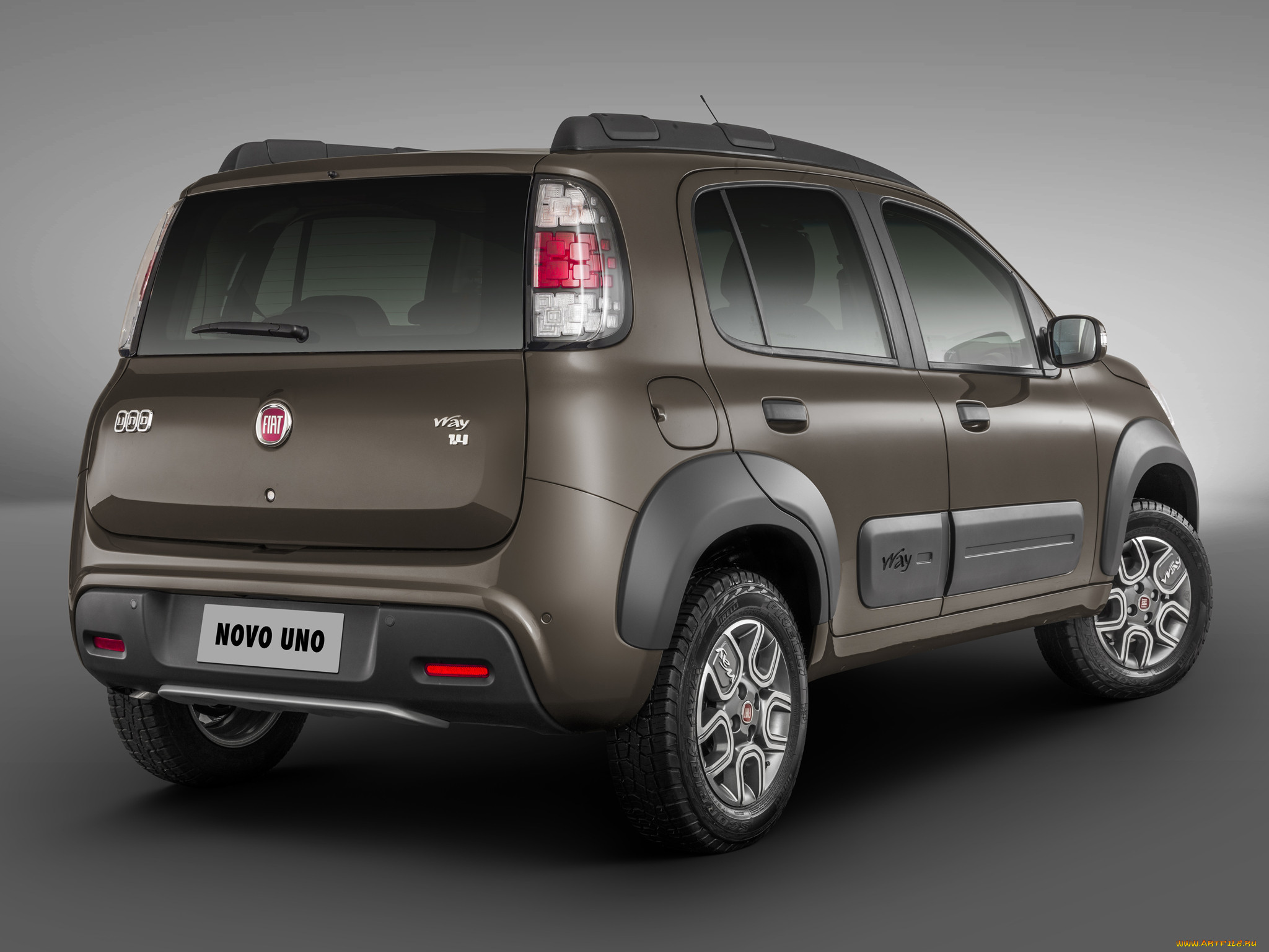 , fiat, uno, way, 2014